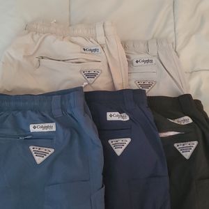 5 pairs of Columbia PFG Shorts